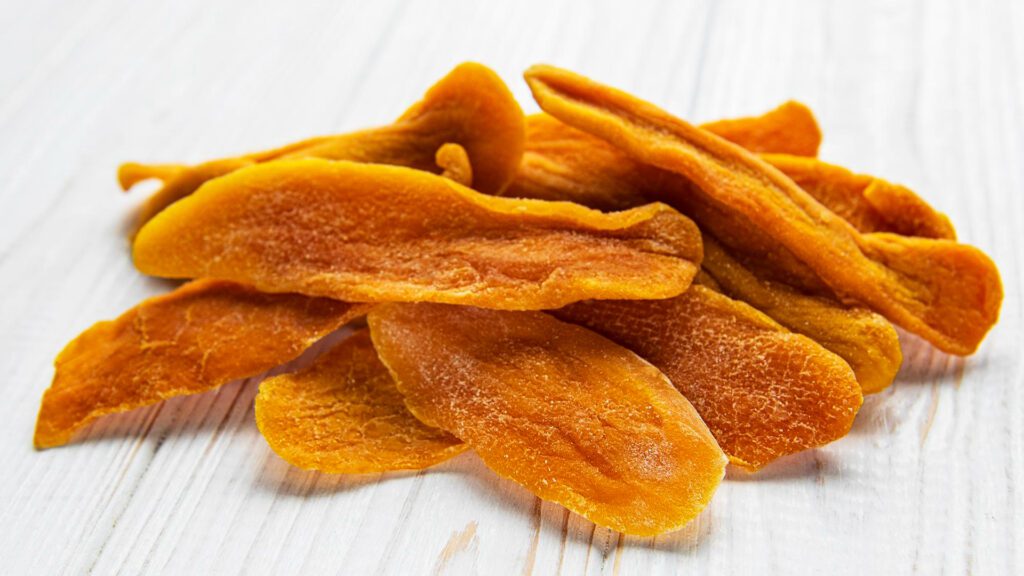 Dried mangoes can also be eaten by rabbits.